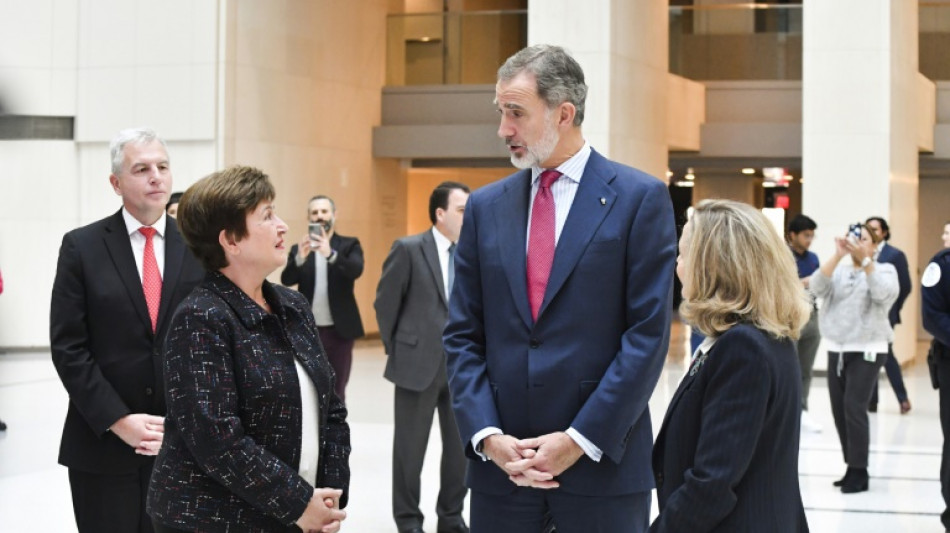 El rey de Espa&ntilde;a predice en Washington "grandes cambios en el orden internacional"