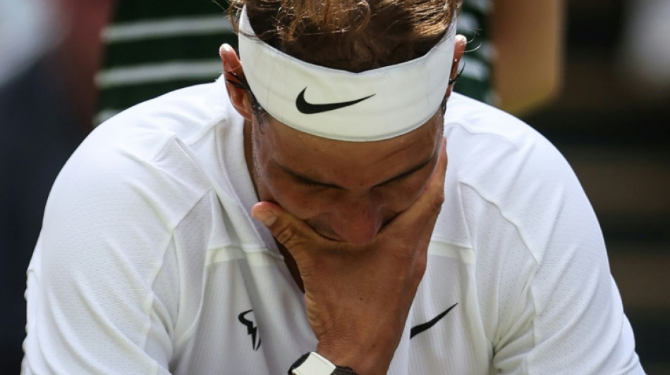 Wimbledon: Nadal souffre d'une d&eacute;chirure abdominale de 7 mm (presse)