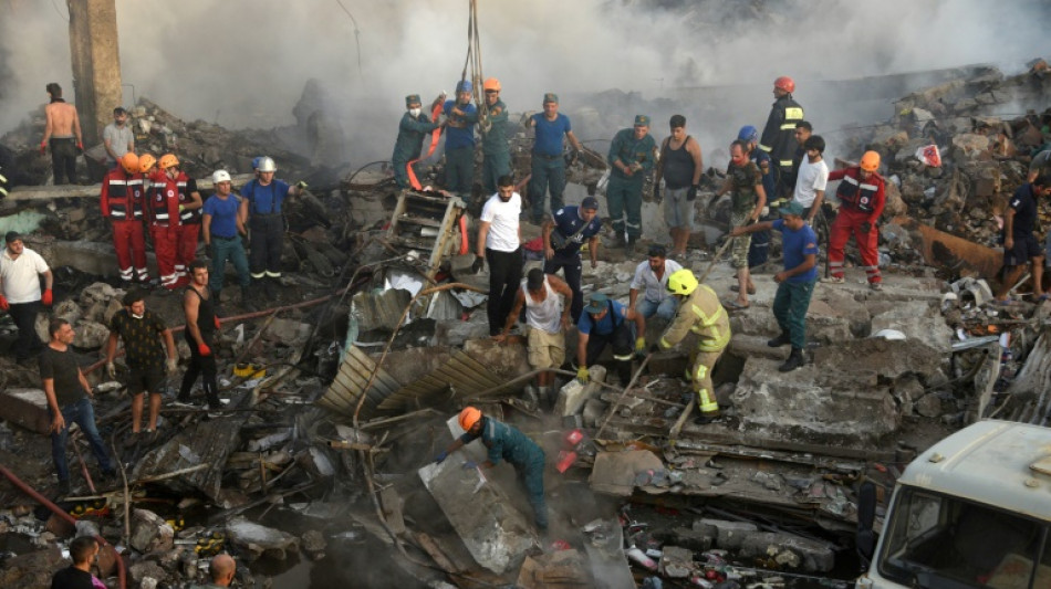 Arm&eacute;nie: le bilan de l'explosion &agrave; Erevan s'alourdit &agrave; 16 morts