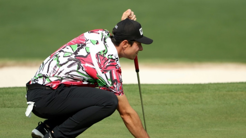 Hovland, Rahm and Koepka share Masters lead