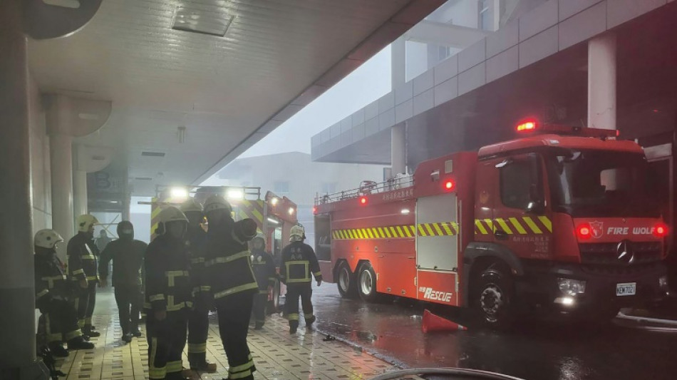 Ta&iuml;wan: neuf morts dans l'incendie d'un h&ocirc;pital en plein typhon