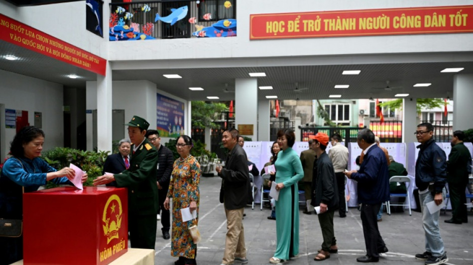 Polls open in Vietnam legislative election: AFP