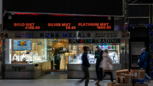 Precious metals slump as stocks near end of banner 2025