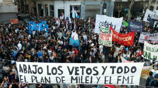 Argentine: forte mobilisation de rue contre les vetos de Milei à des fonds pour l'université, la santé