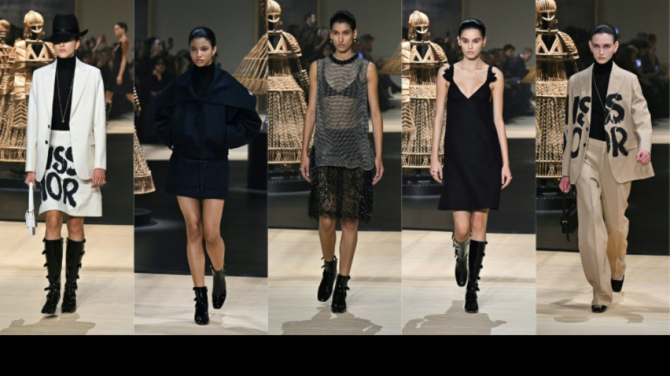 Ode aos anos 60 no desfile da Dior e transpar&ecirc;ncias na Saint Laurent