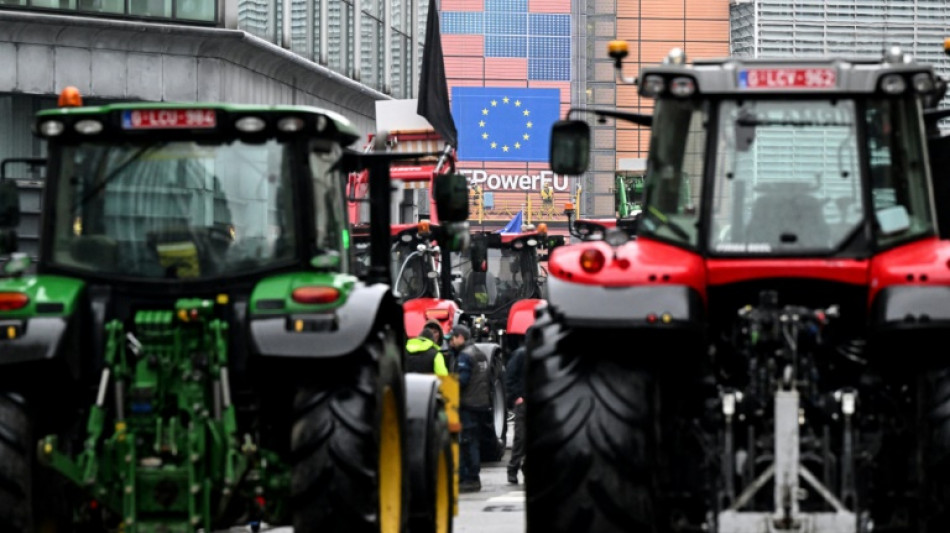 Col&egrave;re agricole: les 27 examinent une r&eacute;vision de la PAC, tracteurs attendus &agrave; Bruxelles