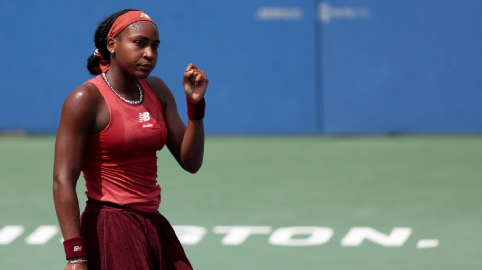 Gauff beats Sakkari to win WTA Washington title