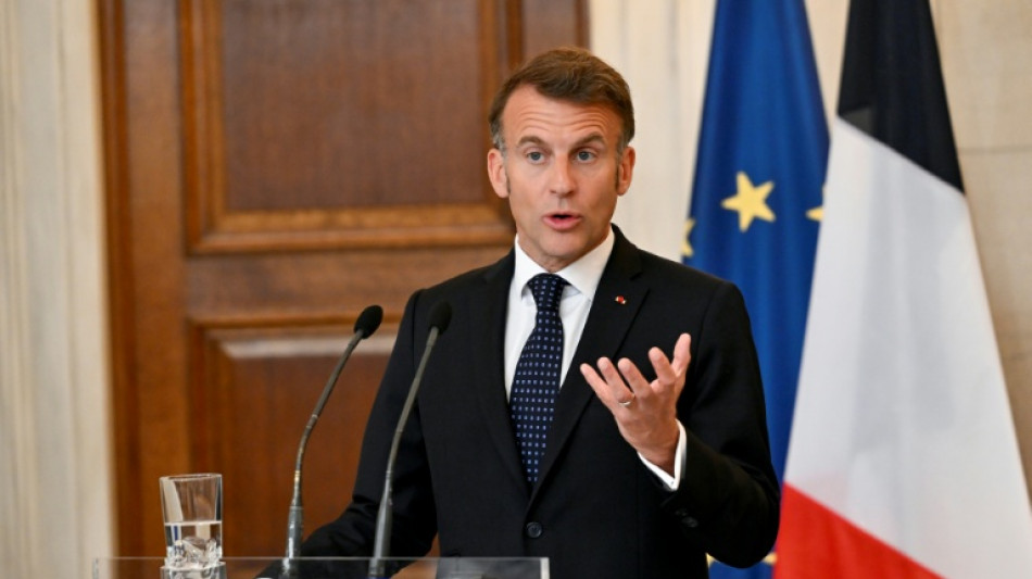 Carburants: "Aujourd'hui, la situation ne nous fait envisager aucune p&eacute;nurie", assure Macron