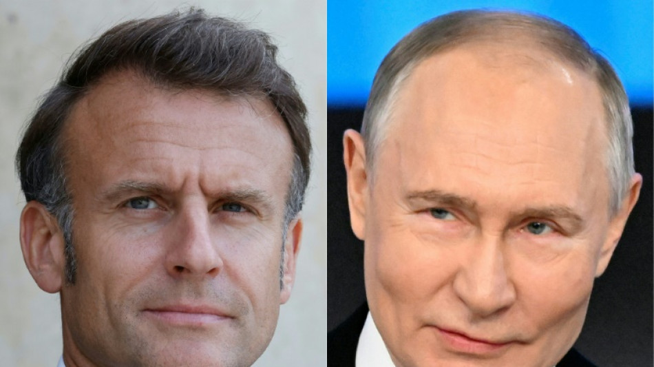 Macron et Poutine divis&eacute;s sur l'Ukraine, pr&ecirc;ts &agrave; coop&eacute;rer sur l'Iran