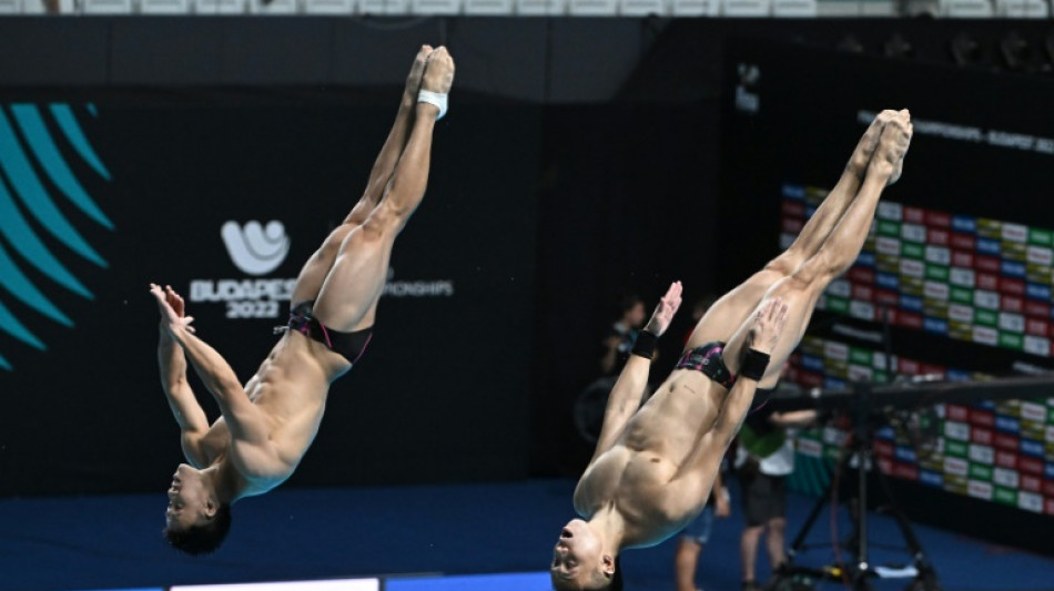 Plongeon : les Chinois Wang et Cao champions du monde du 3 m synchronis&eacute;