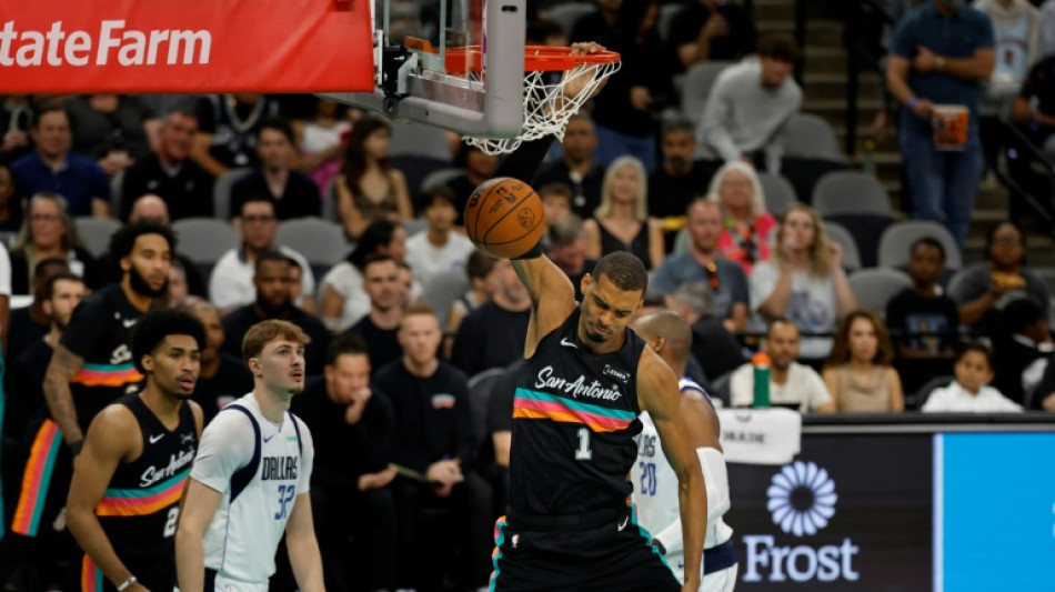 NBA: Wembanyama d&eacute;bute avec gourmandise ses premiers play-offs