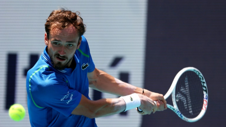 ATP: Medvedev, sous le soleil exactement, &agrave; Miami