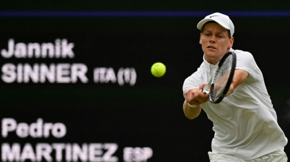 Sinner avan&ccedil;a &agrave;s oitavas em busca do primeiro t&iacute;tulo em Wimbledon