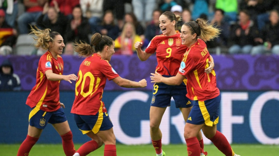 Euro-2025: L'Espagne de Bonmati et Putellas trop forte pour la Belgique