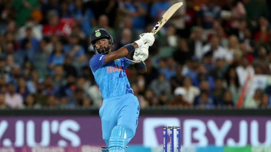 Pandya blitz fires India to 168-6 against England