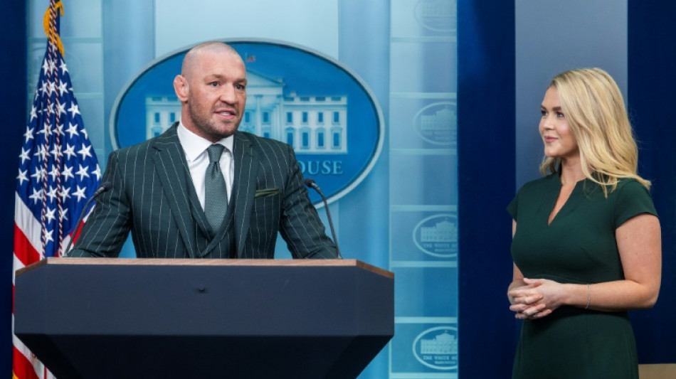 La superstar du MMA Conor McGregor en vedette &agrave; la Maison Blanche