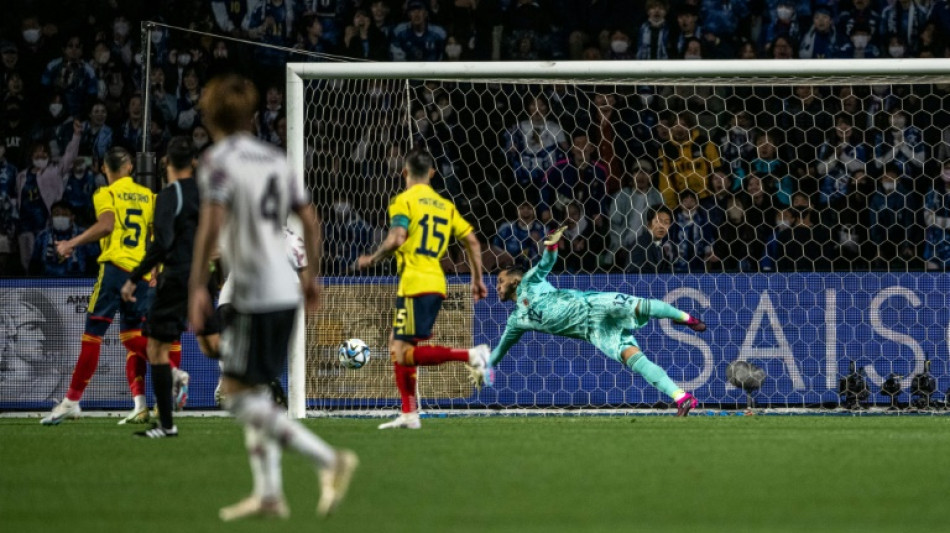 Borre stunner gives Colombia friendly win over Japan