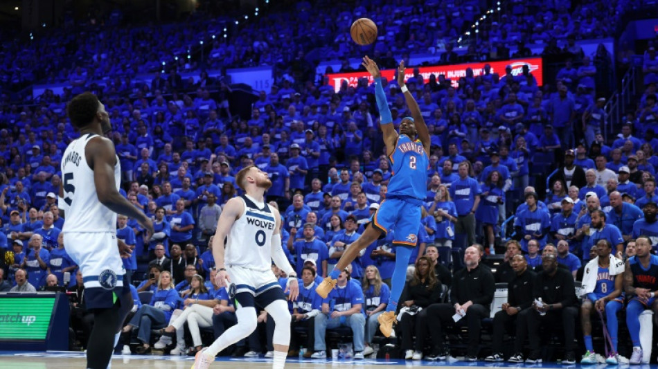 Los Thunder se avanzan 2-0 ante Minnesota en la noche de Gilgeous-Alexander