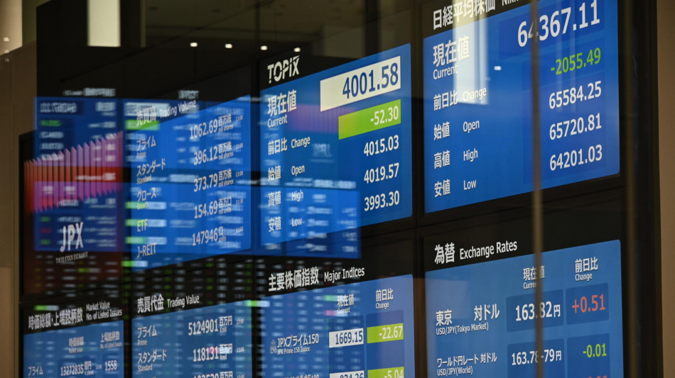 Borsa: Asia in profondo rosso con i tecnologici, Seul crolla del 10%