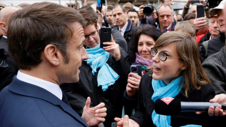 Frankreichs Pr&auml;sident Macron bei Besuch im Elsass ausgebuht