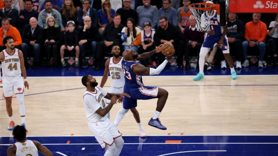 LeBron optimistic after launching Sixers era with win