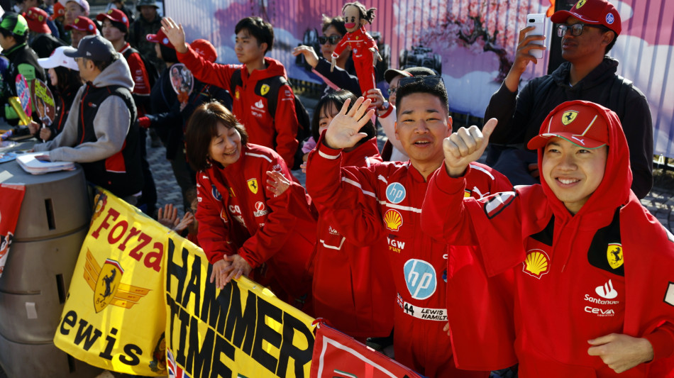 F1: Gp Giappone, terza e quarta le Ferrari nelle prime libere