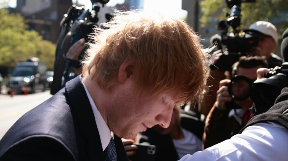 Come&ccedil;a nos EUA julgamento contra Ed Sheeran por suposto pl&aacute;gio