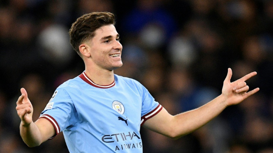 Alvarez fills Haaland's shoes as Man City see off Sevilla