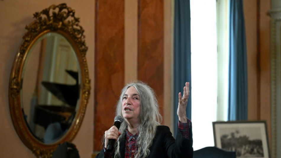 L'ic&ocirc;ne punk Patti Smith appelle la jeunesse &agrave; agir contre le changement climatique