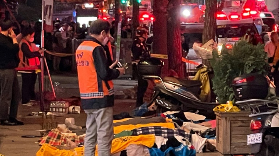 59 morts, 150 bless&eacute;s dans une bousculade &agrave; S&eacute;oul lors d'une f&ecirc;te d'Halloween