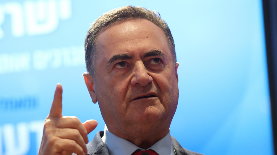 Katz, 'niente Stato Palestina, Idf controllerà aree-chiave'