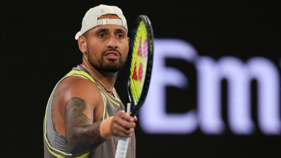 'Chaotic mess' Kyrgios determined to enjoy himself after injuries