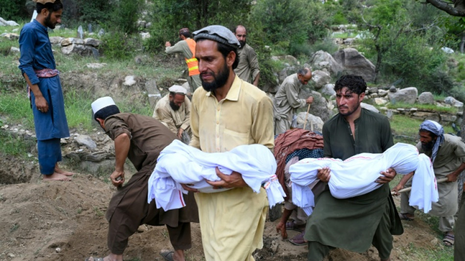 Trauer um 1400 Tote nach Erdbeben in  Afghanistan - Nachbeben der St&auml;rke 5,2