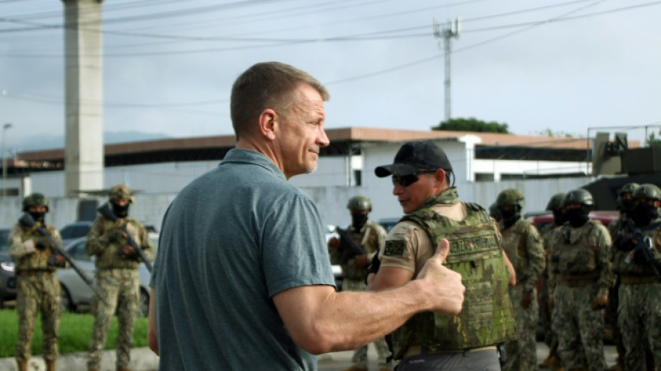 Ecuador mounts anti-drug op overseen by Blackwater founder