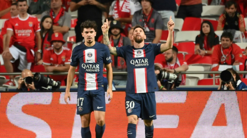 PSG held at Benfica despite Messi stunner 
