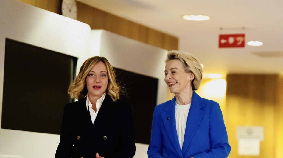 Ue, 'oggi nuova telefonata tra von der Leyen e Meloni'