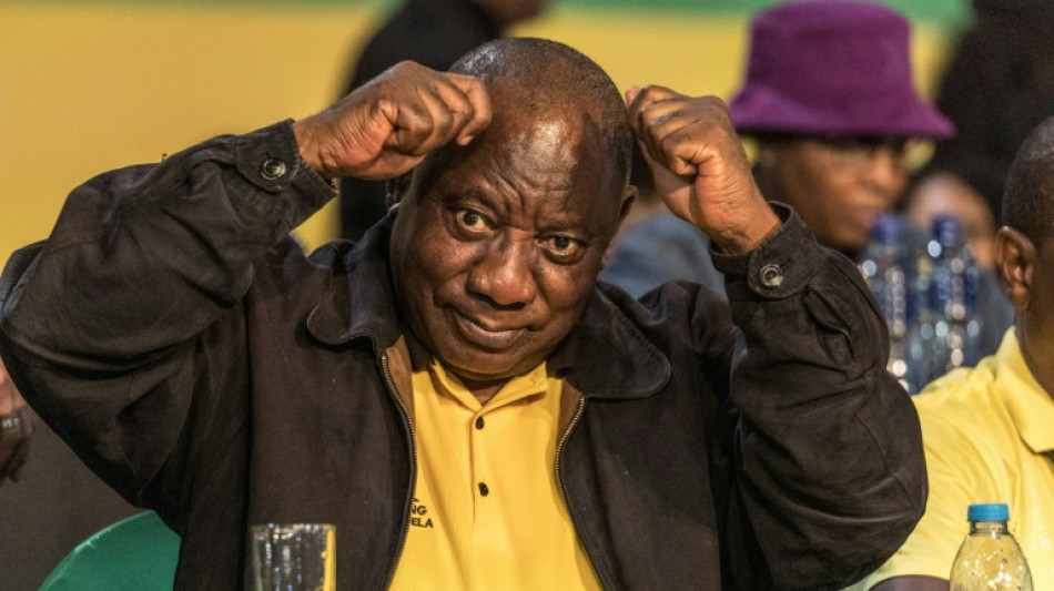 El ANC de Sud&aacute;frica reelige a Ramaphosa como presidente del partido