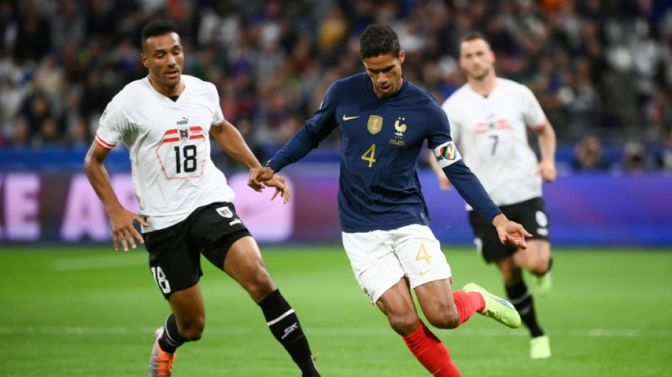 Varane and Giroud named in France squad for World Cup