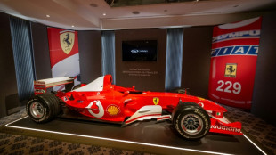 Schumacher Ferrari fetches record $15 mn at auction