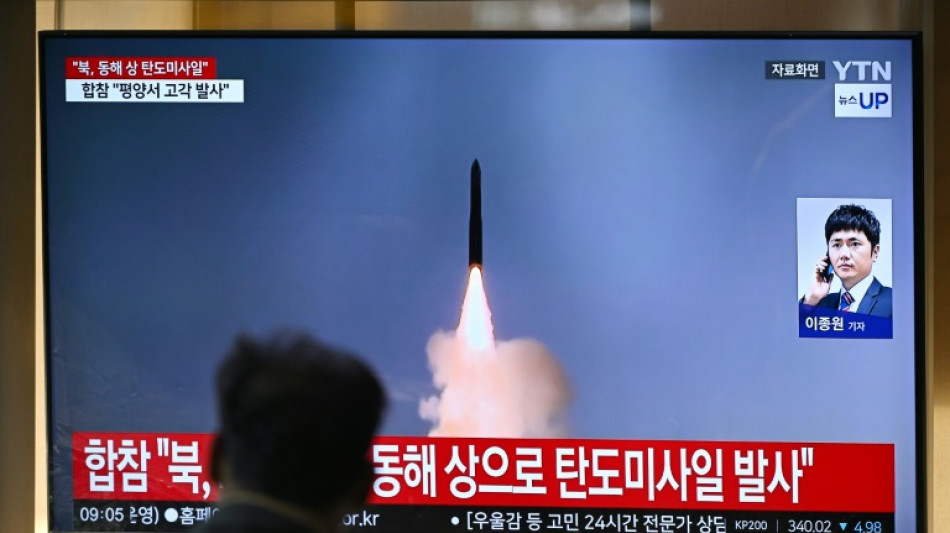 Washington et S&eacute;oul se consultent apr&egrave;s le tir d'un missile intercontinental par la Cor&eacute;e du Nord