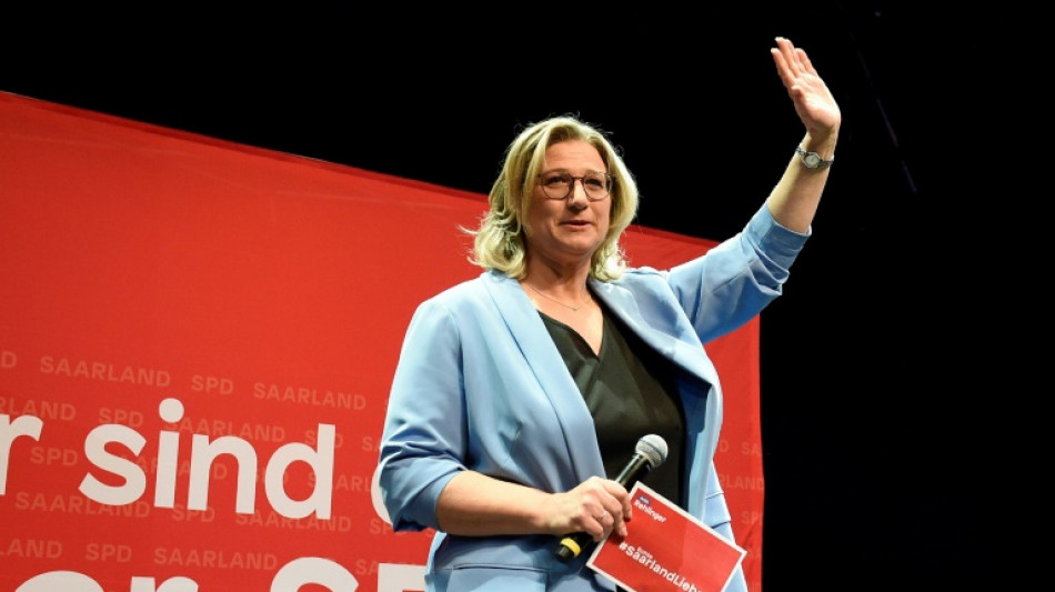 Erdrutschsieg f&uuml;r SPD im Saarland - CDU auf Rekordtief