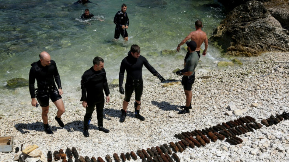 En Albanie, une mission franco-albanaise d&eacute;mine le fond de la mer